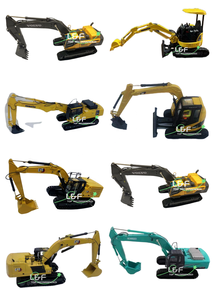 Modèle d'excavatrice à l'échelle métallique modèle d'excavatrice - Product Image 5