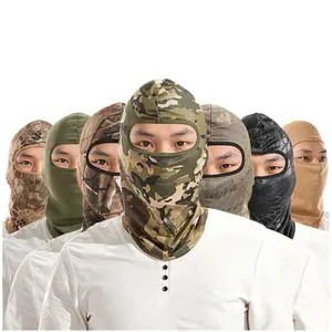 Tactische Camouflage Jacht Bivakmuts Gezicht Maskss Halsbeenkap Hoofd Hals Cover Hood