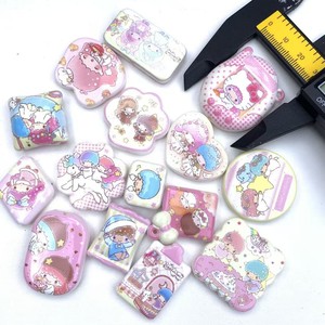 Accessorio in acrilico stampato fronte-retro con foro passante, serie a tema, per cinturino telefono e ciondolo borsa fai da te - Product Image 2