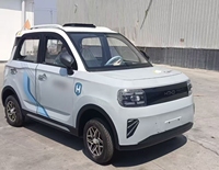 Voiture électrique élégante, alimentation purement électrique, voiture intelligente à quatre roues, 4 portes, 4 places, batterie au plomb-acide 60V 1000W, autonomie <100 km