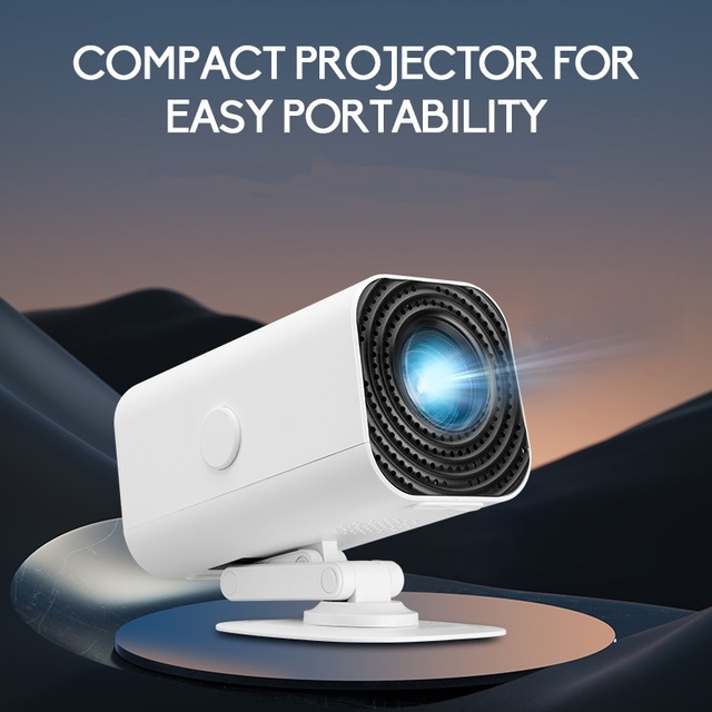 2026 Portable Mini Home Video Projector Oem Economic Portable LED Projecteur Wifi Smart Home Theater Data Beamer