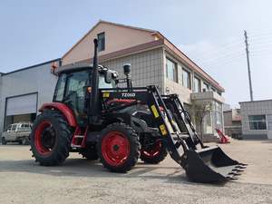 80HP 90HP 100HP Mini 4WD <span class=keywords><strong>tracteur</strong></span> à roues <span class=keywords><strong>agricole</strong></span> avec <span class=keywords><strong>contrepoids</strong></span> avant et arrière pour l'agriculture aux États-Unis - Product Image 3