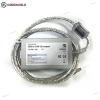 Kit de diagnostic de camion MTU, interface compacte USB-CAN, MTU DiaSys 2.75 avec ordinateur portable CFC2
