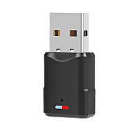 Headphone Audio Game Nirkabel Penerima USB Mini untuk Konsol Game PS5 PS4 Headset PC Adaptor Bluetooth 5.3 Pemancar Audio
