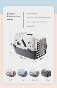 Jaula Transportadora Plegable, Portátil, Transpirable, <span class=keywords><strong>de</strong></span> Lujo, para Perros y <span class=keywords><strong>Gatos</strong></span>, para Viajes al Aire Libre, con Materiales <span class=keywords><strong>de</strong></span> PP - Product Image 4