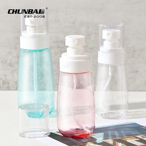 Plástico personalizado 50ml Perfume cabello tónico hidratante tóner naranja claro niebla fina botella de Spray - Product Image 4