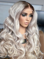 Perruques en cheveux humains SHY Medical, Lace Front, Cheveux vierges de qualité supérieure, Ligne de cheveux réaliste, Remplacement capillaire pour cliniques, Fournisseur
