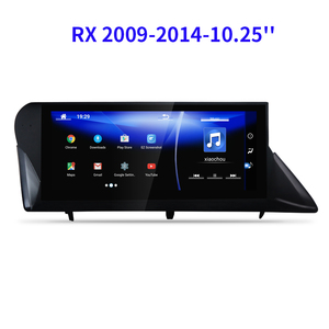 Pantalla táctil grande de 10.25 pulgadas con soporte para video y navegación GPS para <span class=keywords><strong>Lexus</strong></span> RX200 <span class=keywords><strong>300</strong></span> 450h 450hl, reproductor MP5, radio FM estéreo. - Product Image 1