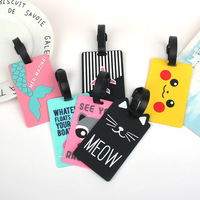 Vente en gros de nouveaux produits : Étiquettes de bagage vierges en PVC caoutchouc en forme de cœur, pour sublimation, avec porte-nom