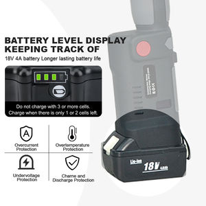 Alat pemasang pipa hidrolik elektrik GES-1550, alat pemotong kabel tembaga 3 in 1 baterai elektrik - Product Image 4