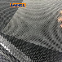 3003 et 5052 alliage meilleur prix noyau en nid d'abeille en aluminium pour dissipateur de chaleur en aluminium Installation en nid d'abeille en aluminium blindage évent