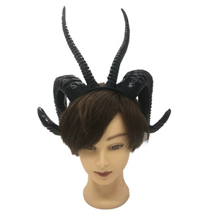Diademas simuladas <span class=keywords><strong>de</strong></span> astas <span class=keywords><strong>de</strong></span> oveja y <span class=keywords><strong>ciervo</strong></span>, accesorios para fiesta <span class=keywords><strong>de</strong></span> Halloween/Navidad, pinzas para el cabello, superventas, accesorios para animales - Product Image 4