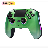 Gamegaga P525 - Control Inalámbrico para Juegos con Bluetooth, Iluminación RGB y Motor de Vibración, Joystick para P5 y PC