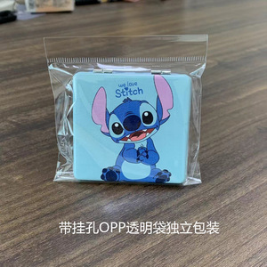 Wholesale Multiple Styles Stitch Cartoon Makeup <strong>Mirror</strong> Mini square <strong>Compact</strong> <strong>Mirror</strong> Double Sided Folding Pocket <strong>Mirror</strong> Travel - Product Image 6
