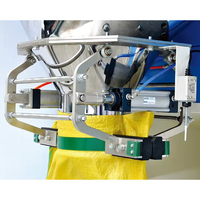 Ensacheuse semi-automatique pour cacahuètes 25 kg 50 lb, pesage et ensachage d'arachides, machine à coudre, manipulation douce des noix pour le remplissage, pour grossistes