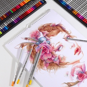 Juego al por mayor de 150 piezas de lápices de colores al óleo hexagonales certificados EN71, 150 colores, lápiz de arte, <span class=keywords><strong>material</strong></span> de papel para pintar - Product Image 5