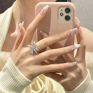 Xiaohongshu Camellia เล็บปลอมที่ถอดออกได้เล็บปลอมที่เกี่ยวกับการรักษาด้วยแสงทำด้วยมือสามารถลอกออกได้ - Product Image 2