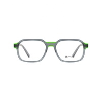 Nuevo Modelo Hurricane IT62227, Montura Óptica Cuadrada Unisex de Moda con Logotipo Personalizado, Ligera, Cómoda y con Laminación Completa