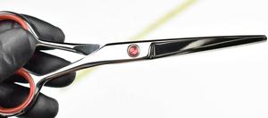 Ciseaux de coupe de cheveux professionnels de 5.5 pouces rasoir tranchant avec lame en acier inoxydable et poignée en acier pour hommes femmes enfants - Product Image 4