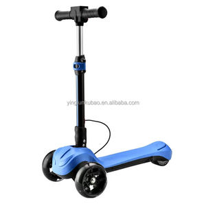 Patinete Eléctrico para Niños <span class=keywords><strong>de</strong></span> 6 a 12 Años, <span class=keywords><strong>Tres</strong></span> <span class=keywords><strong>Ruedas</strong></span> <span class=keywords><strong>de</strong></span> PU, Seguro y Duradero, Plegable con Luces LED, para Uso en Exteriores - Product Image 5