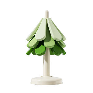 Petit tapis isolant thermique en silicone en forme d'arbre, résistant aux hautes températures, dessous de verre pour table, pour usage en cuisine - Product Image 5