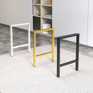 Pieds de meubles en fer coniques obliques et droits avec protection pour armoires, canapés d'extérieur, tables basses, chaises, chambre et salon - Product Image 6