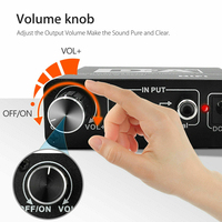Convertidor de Audio Digital a analógico, decodificador de 3,5mm, amplificador AUX RCA, adaptador Toslink, salida Coaxial óptica, DAC de 24 bits, DAC