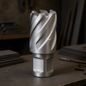 Sierra de corona Fervi con accesorio Weldon de 120 mm de diámetro para corte de metal - Product Image 2