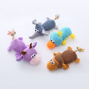 Çok fonksiyonlu köpek <span class=keywords><strong>Squeaker</strong></span> oyuncak hayvan köpek peluş köpek için % çiğneme oyuncağı pamuk halat köpek peluş oyuncak - Product Image 6