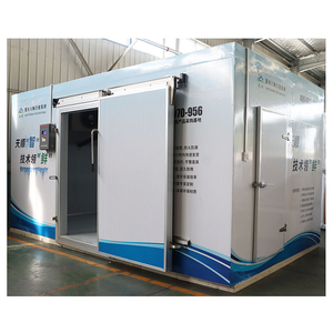 Chambre froide modulaire avec panneaux en polyuréthane et serrure à came, installation facile, pour stockage et congélation - Product Image 2