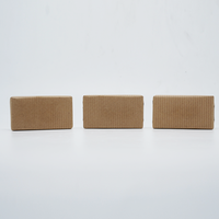 Fabricant de soins corporels de luxe en marque privée OEM, savon d'hôtel bio en papier kraft biodégradable de grande taille, respectueux de l'environnement