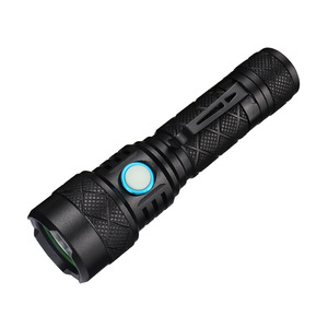 SST20 <b>LED</b> <b>Flashlight</b> 18650 Rechargeable Battery Outdoor Portable With Clip White Light - Product Image 1