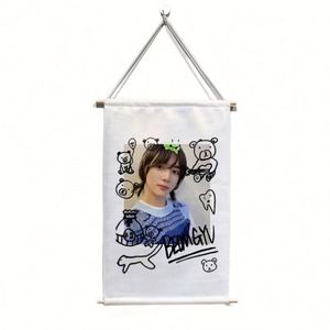 Full Color Promotional Printing Custom Wall Scrolls Banner <b>Poster</b> Hanging Paintings - Product Image 6