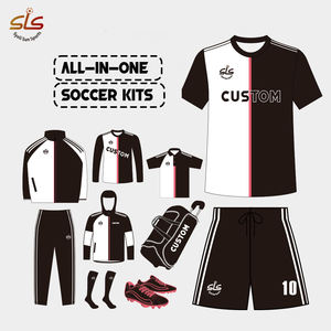 Seragam Sepak Bola Cetak Kustom Berkualitas Tinggi, Kaos Latihan Sepak Bola Bernapas, Perlengkapan Sepak Bola, Jersey Sepak Bola Retro Tim Kustom - Product Image 1