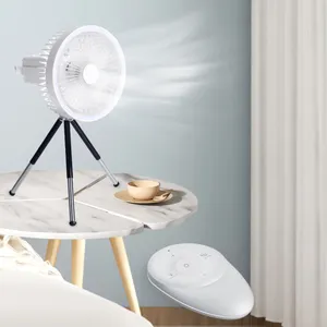 Ceilign-ventilador de escritorio portátil, aparato electrónico colgante con luz de noche, novedad de 2023