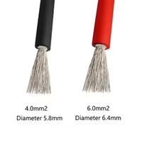 Cable H1Z2Z2-K/PV1-F de Alta Calidad EN 50618/2 PfG 1169 con Aislamiento LSZH y Cubierta XLPO, Conductor de Cobre Puro al 99.9%, 0.6kV