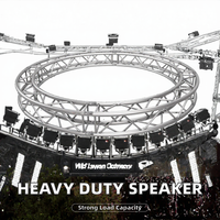 Support de scène modulaire en alliage d'aluminium pour enceintes Line Array, conception robuste, capacité de charge élevée, installation rapide et portable