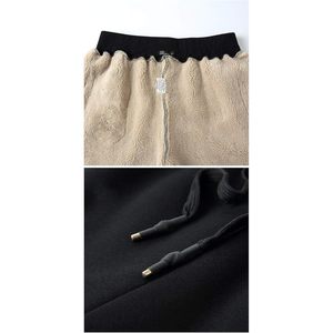 Men's Fleece <b>Sherpa</b> <b>Lined</b> Sweat Pants Winter Elastic Waist <b>Joggers</b> Active Running Pants Moisture Wicking - Product Image 6