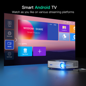 Rigal <span class=keywords><strong>P1</strong></span> 700Ansi bản địa 1080p Video TV chiếu 4K LCD <span class=keywords><strong>LED</strong></span> Máy chiếu xách tay Wifi proyector cho màn hình gương rạp hát tại nhà - Product Image 6