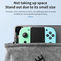 Braket Pegangan Pengisi Daya ABS untuk Ninten-do Switch Joy Con Kiri Kanan, Penyangga Kontroler Genggam, Aksesori Gaming