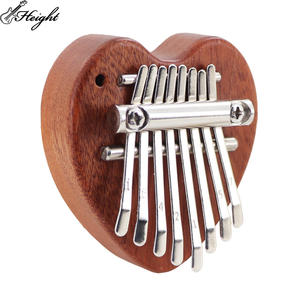 مصنع بيع بالجملة 8 مفاتيح مصغرة Kalimba إصبع بيانو طبل سابيلي أو bekalimba Instrumento هدية موسيقية Kalimba - Product Image 3