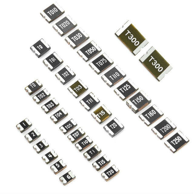All Series 0603 0805 1206 1808 1812 2410 2920 0.05A 0.1A 0.12A 0.5A 2A 3A 4A 5A 6V 8V 16V 24V 30V PPTC SMD Resettable Fuse