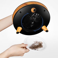 Piège à mouches électrique commercial dernier cri, tueur de moustiques électronique, lampe piège, piège à insectes en bois, machine à pièges USB