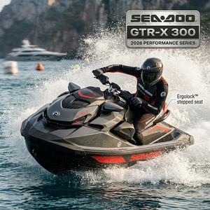 Nouveau Jet Ski BRP GTR-<span class=keywords><strong>X</strong></span> 300 2026, 300 CV, 4 temps, avec système audio, 3 places, vitesse maximale 108 km/h, matériau Polytec - Product Image 2