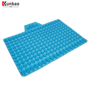 แผ่นเจลทำความเย็นเย็นเย็นทำจากโพลียูรีเทนสีน้ำเงินปลอดสารพิษสำหรับรองรับคอหมอนสำหรับพักผ่อนคอ - Product Image 6