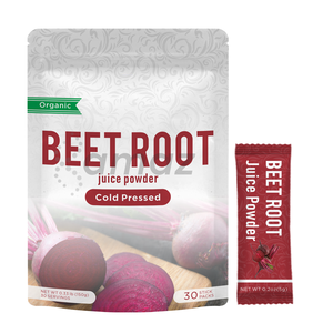 アマズプレミアム天然赤ビート根エキス滑らかな栄養とウェルネスサポートビートルートジュースパウダー - Product Image 1