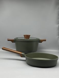 <span class=keywords><strong>Poêle</strong></span> à frire exclusive <span class=keywords><strong>Poêle</strong></span> à frire en aluminium moulé sous pression avec poignée en bois <span class=keywords><strong>Poêle</strong></span> à frire Ustensiles de cuisine <span class=keywords><strong>Poêle</strong></span> à frire - Product Image 6