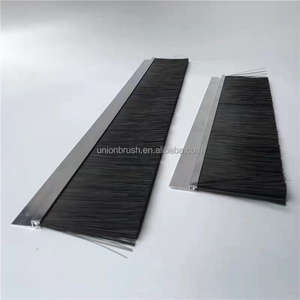 Cepillos industriales tira de nylon marco metálico cepillo de tira con soporte de aluminio - Product Image 5