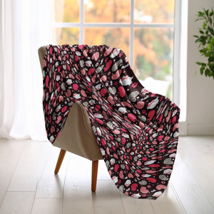 Coperta in pile di flanella spessa all'ingrosso, calda e pesante, per letto, ideale per l'inverno, prodotta da fabbrica certificata GRS BSCI - Product Image 2
