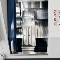 Centro de Torneado-Fresado CNC TCK46 Totalmente Automático con Portaherramientas Múltiple y Torreta Servo para Mecanizado de Metales